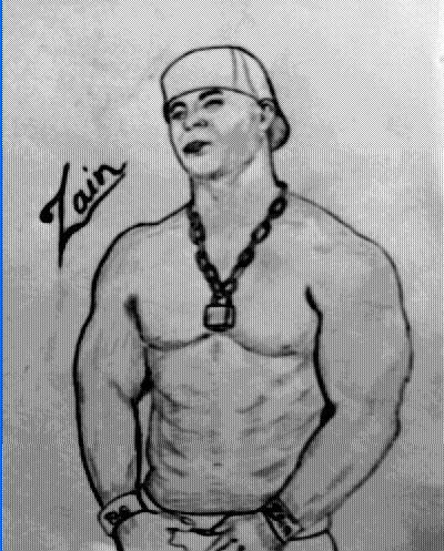 400x497 Pencil Sketches Amp Painting John Cena - John Cena Sketch