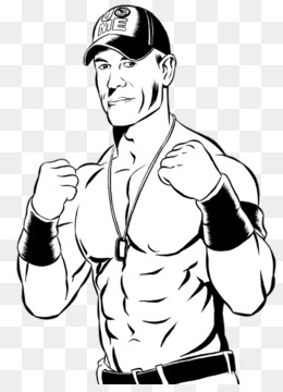 260x360 Download John Cena Drawing Clipart Drawing Sketch - John Cena Sketch