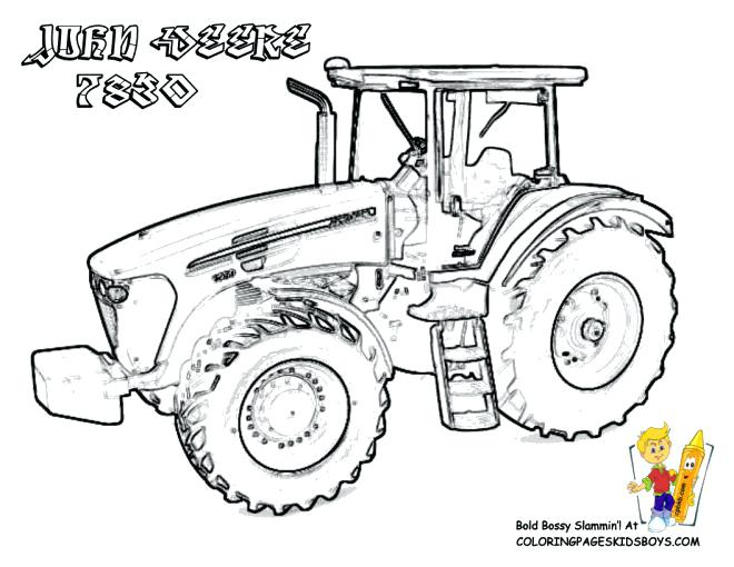 John Deere Sketch at PaintingValley.com | Explore collection of John ...