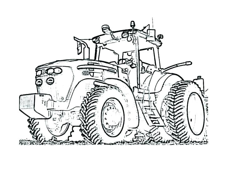 John Deere Tractor Sketch at PaintingValley.com | Explore collection of ...