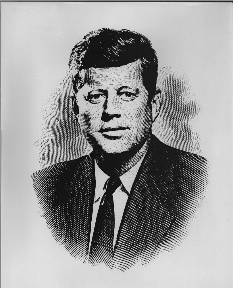 811x1000 Photograph, Drawing Of John F. Kennedy - John F Kennedy Sketch