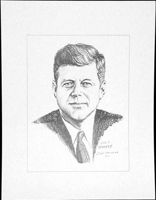 John F Kennedy Sketch at Explore collection of