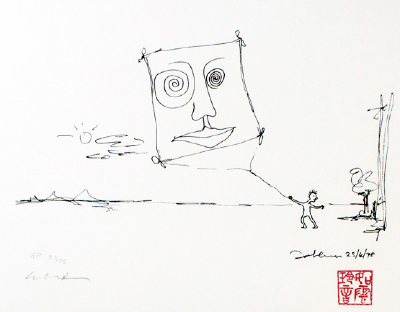 1282x1000 John Lennon Art For Sale - John Lennon Sketch