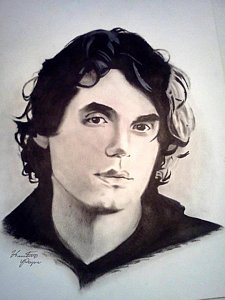 225x300 John Mayer Paintings Fine Art America - John Mayer Sketch