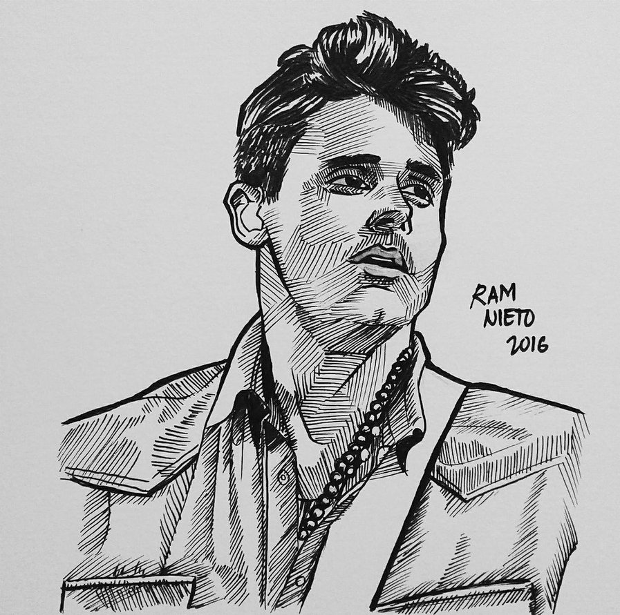 897x891 John Mayer By Ramnieto - John Mayer Sketch