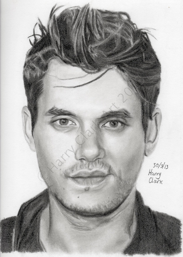 754x1060 John Mayer By Rj700 - John Mayer Sketch