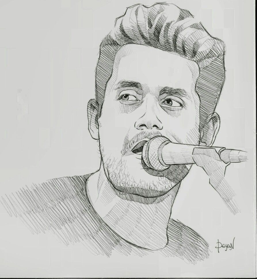 893x969 John Mayer Portrait By Dejanaleksov1 On Instagram Sketch - John Mayer Sketch