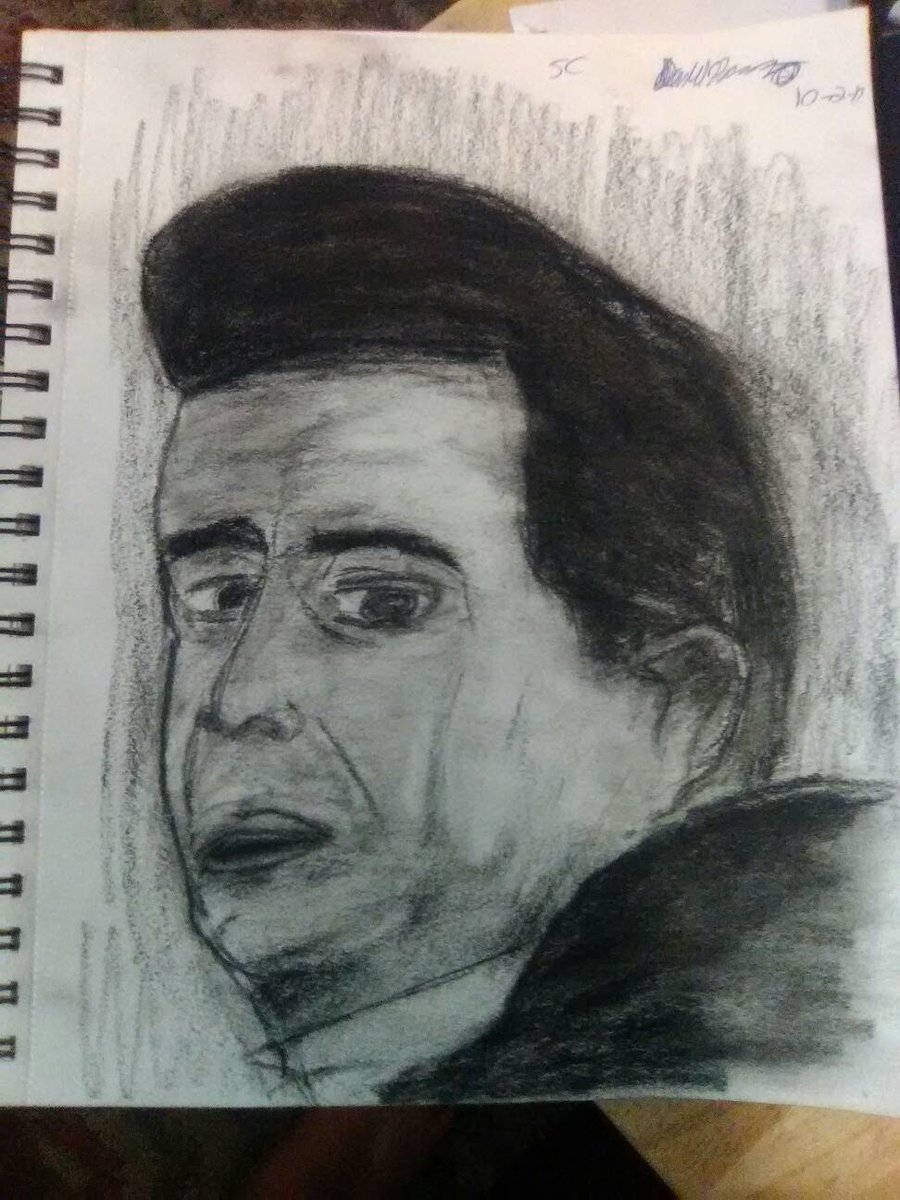 900x1200 Johnny Cash Sketch - Johnny Cash Sketch
