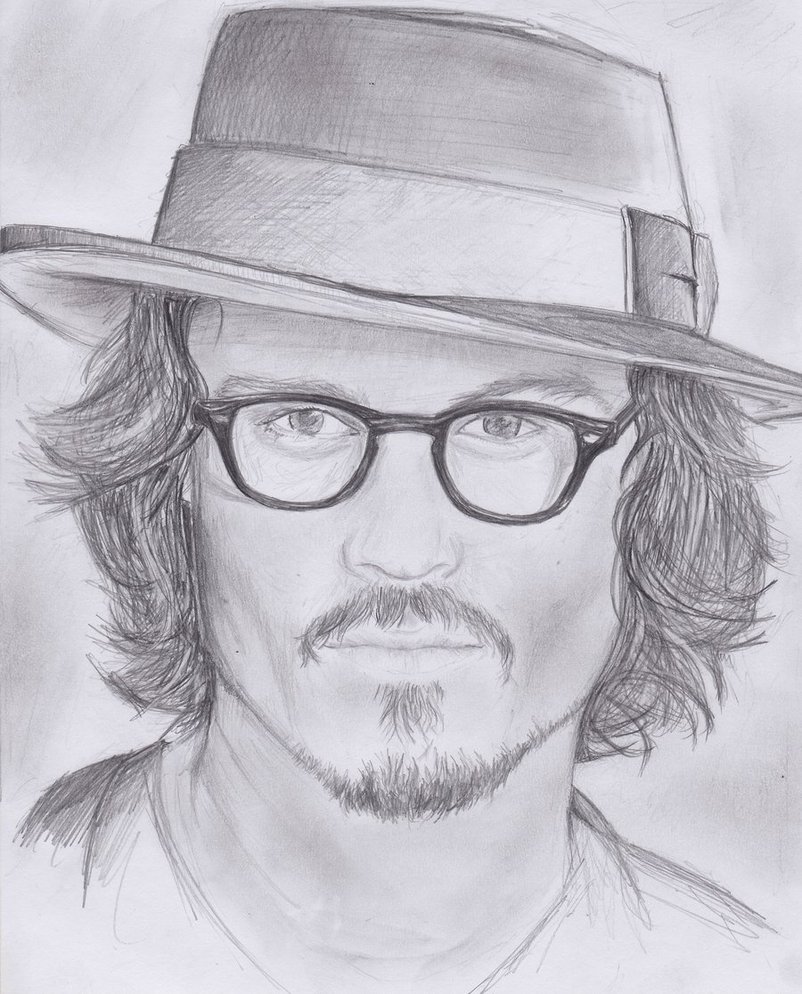 802x994 Johnny Depp Sketch By Sketch Monkey - Johnny Depp Sketch