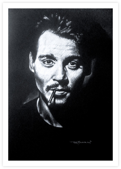 498x695 Johnny Depp Sketch - Johnny Depp Sketch
