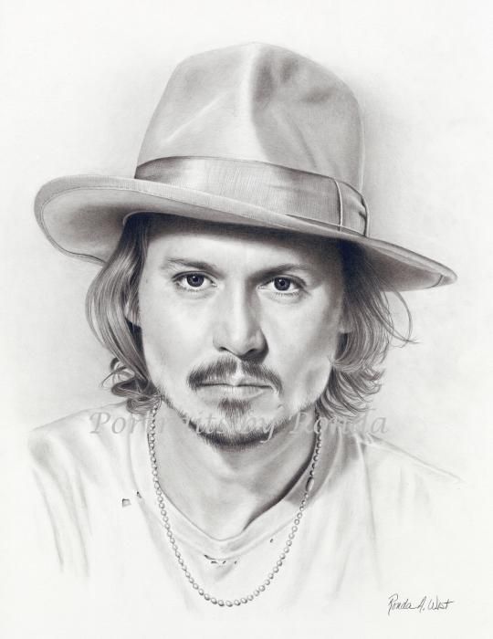540x700 Pencil Drawing Of Johnny Depp....by Rondawest Bsvdgyshhs - Johnny Depp Sketch