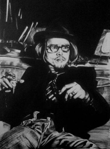 375x507 Sketch - Johnny Depp Sketch