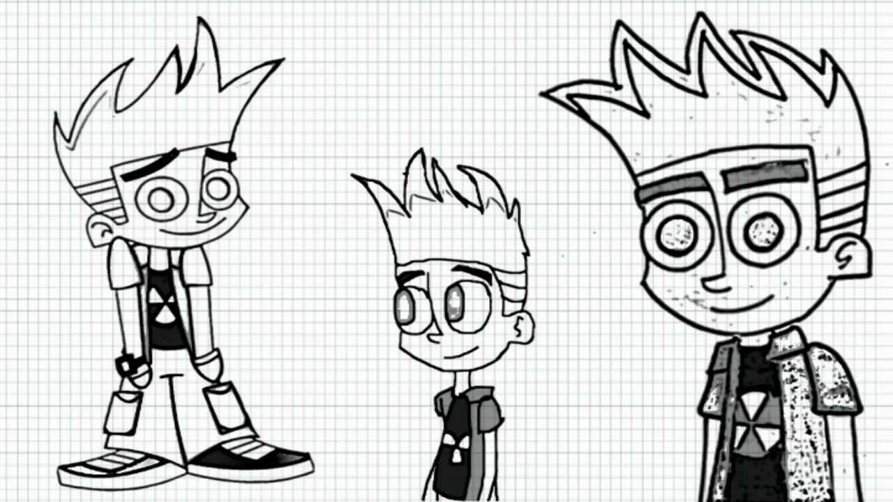 1280x720 How To Draw Johnny Test - Johnny Test Sketch