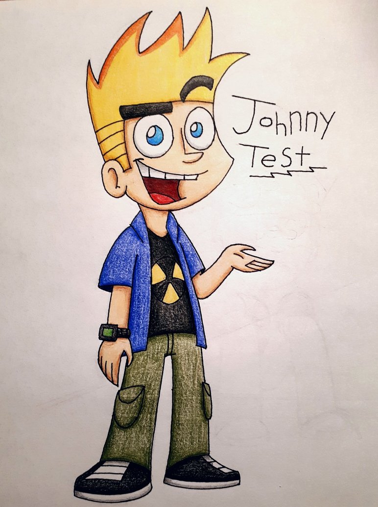 772x1034 Johnny Test By Drgoldenstar - Johnny Test Sketch