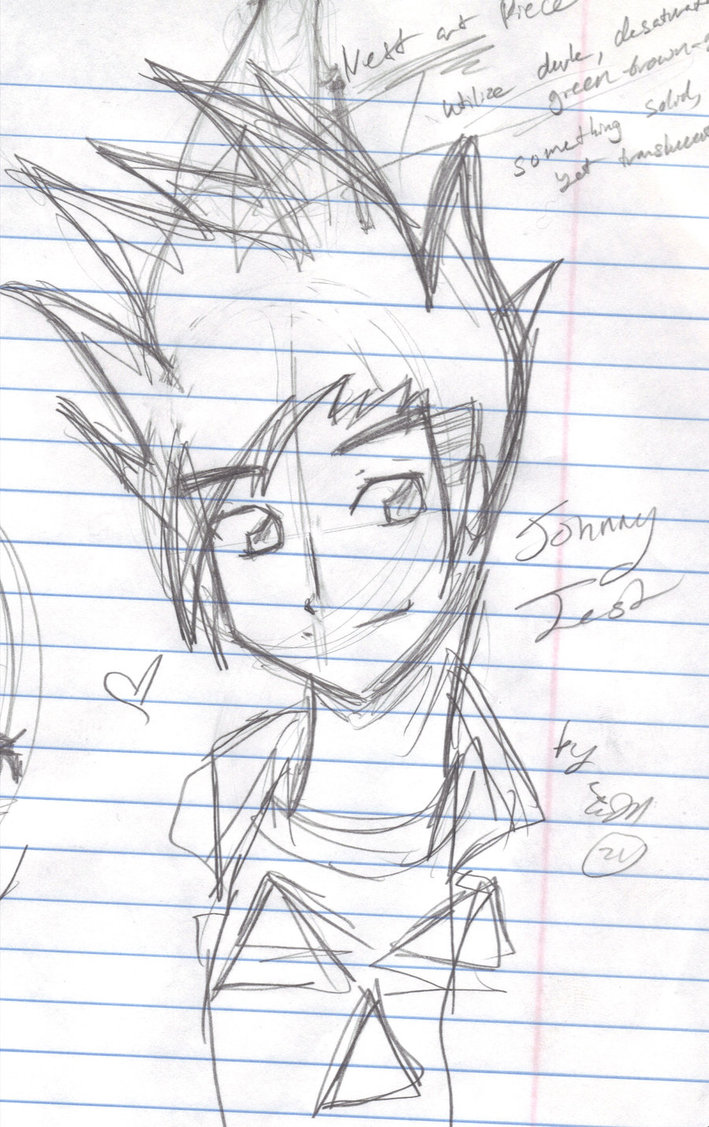 709x1127 Johnny Test Sketch By Catgirlemi7 - Johnny Test Sketch