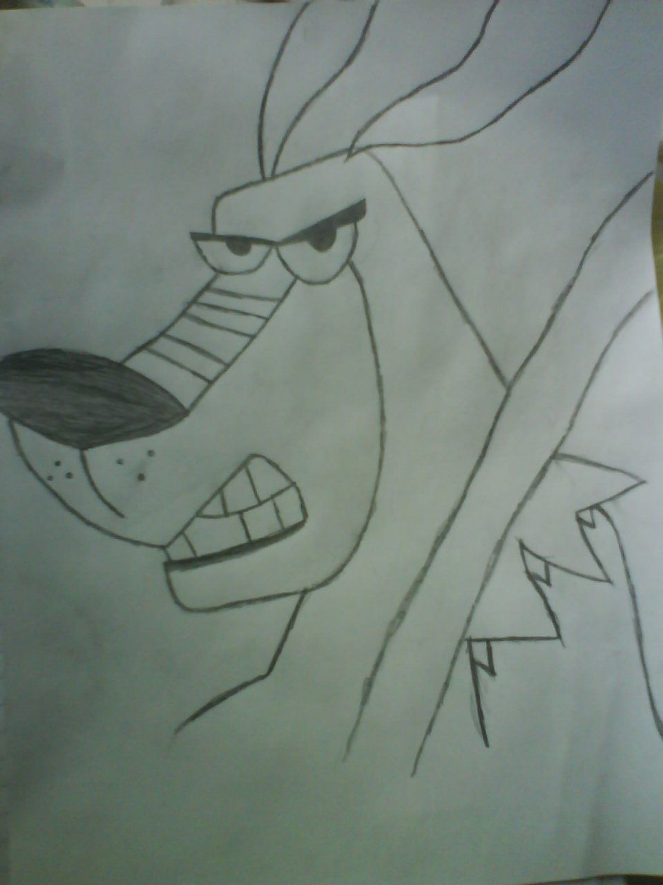 960x1280 Sketch Dukey From Johnny Test By Robert The Husky - Johnny Test Sketch
