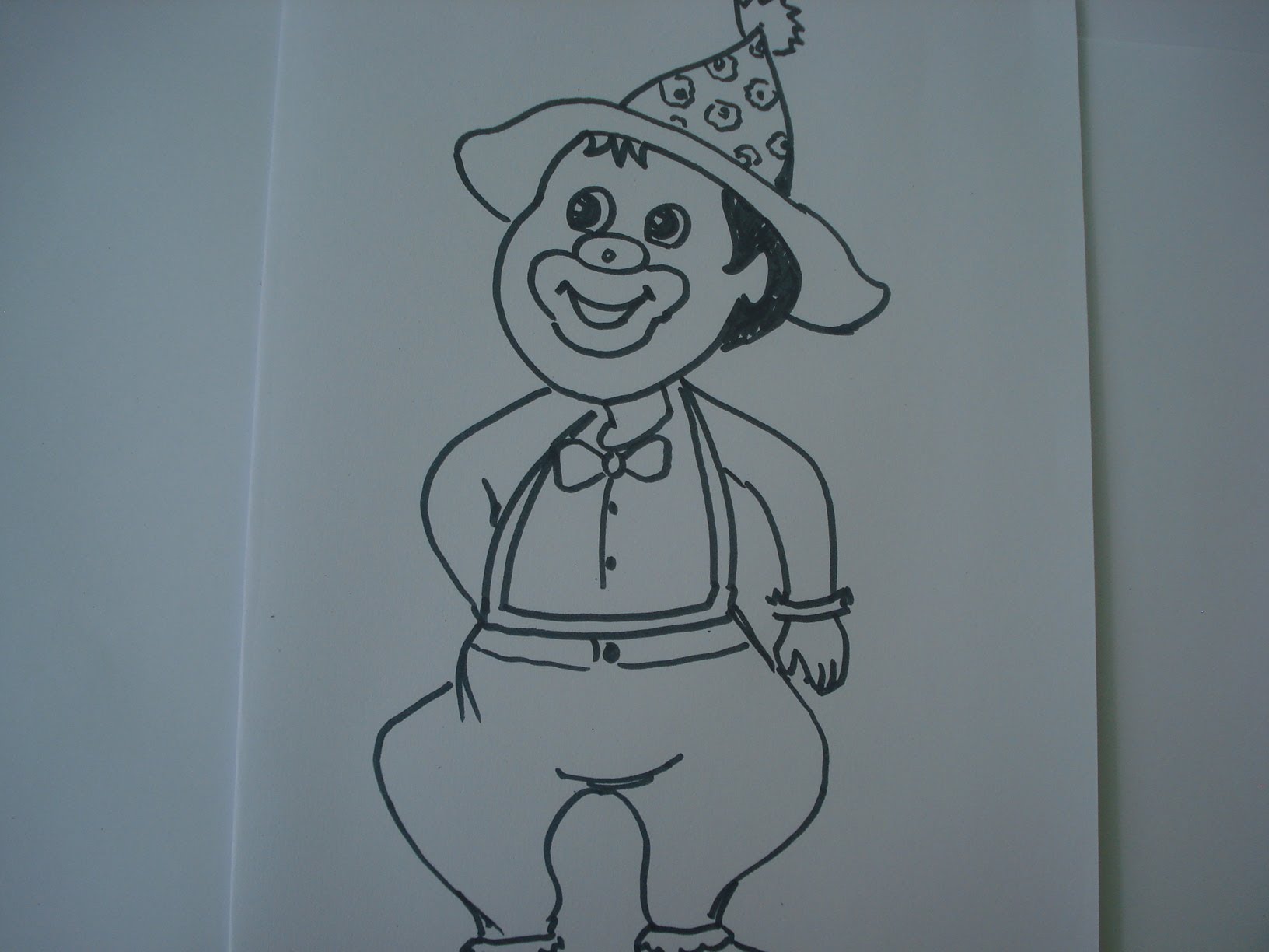 1632x1224 How To Draw A Joker - Joker Cartoon Sketch