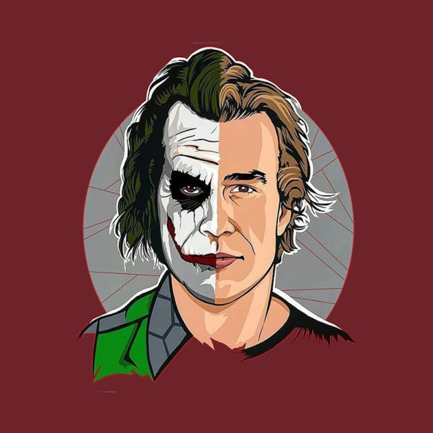 Joker Heath Ledger Sketch at PaintingValley.com | Explore collection of ...