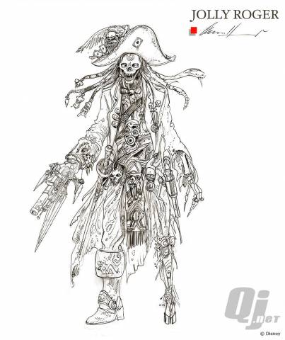 403x480 Image - Jolly Roger Sketch