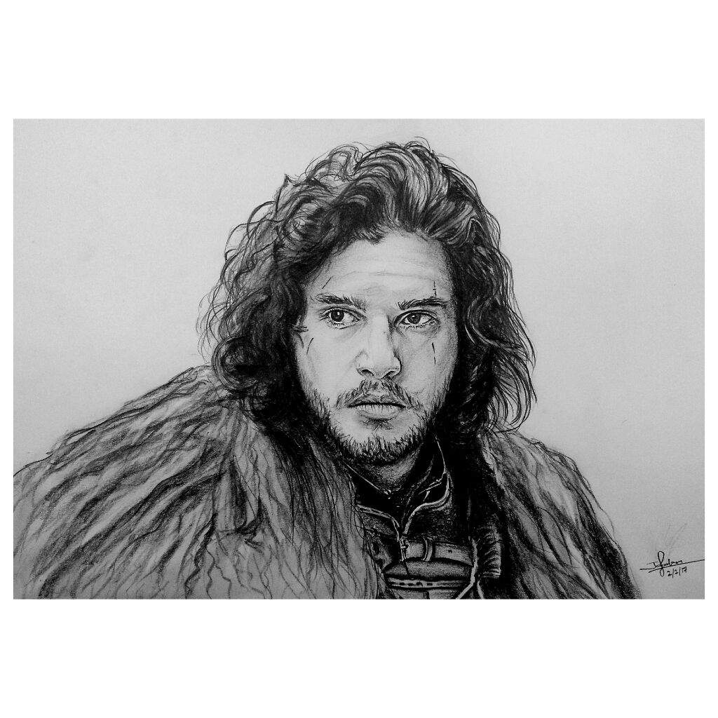 1024x1024 Jon Snow Sketch Art Amino - Jon Snow Sketch