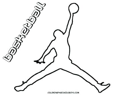 440x330 Jordan Coloring Pages Coloring - Jordan 11 Sketch