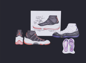 289x213 Air Jordan 13 Sketch - Jordan 11 Sketch