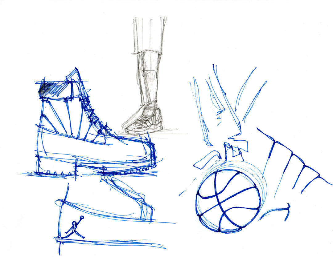 1080x835 Public School - Jordan 12 Sketch