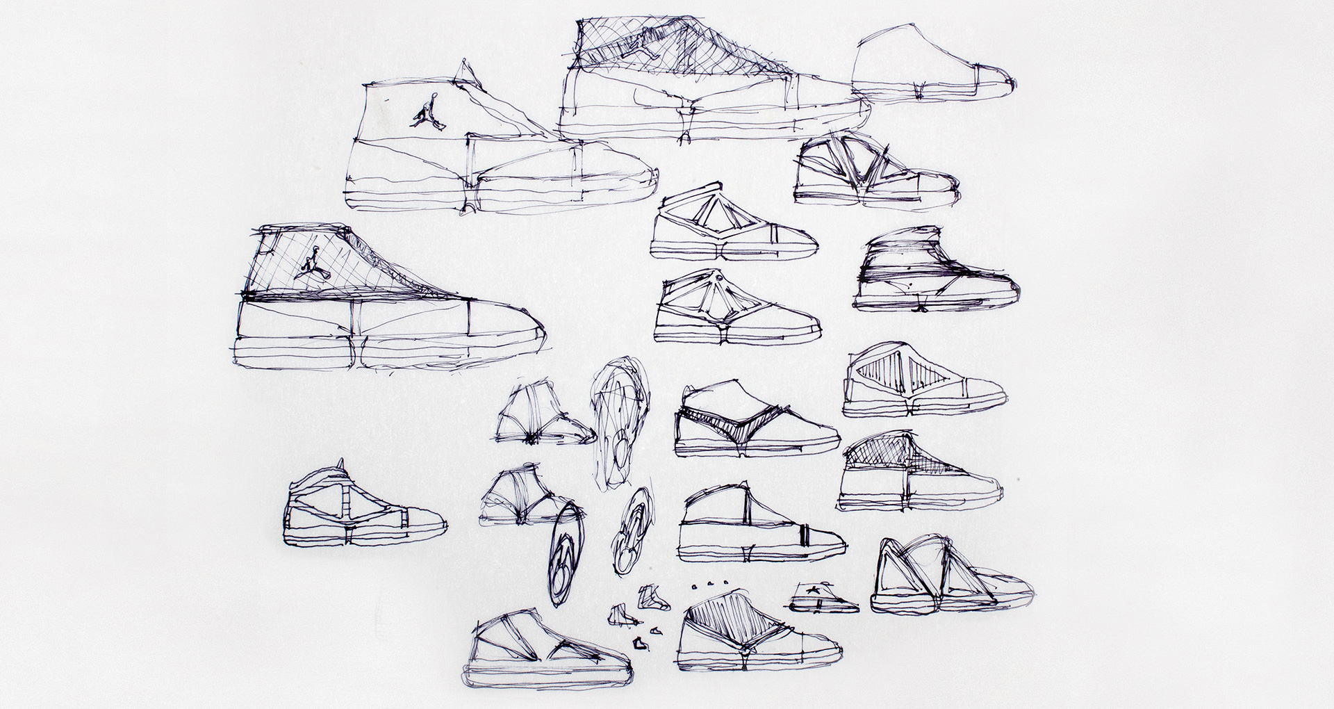 1920x1020 Behind The Design Nike Air Jordan Xvi Via Nike - Jordan 12 Sketch