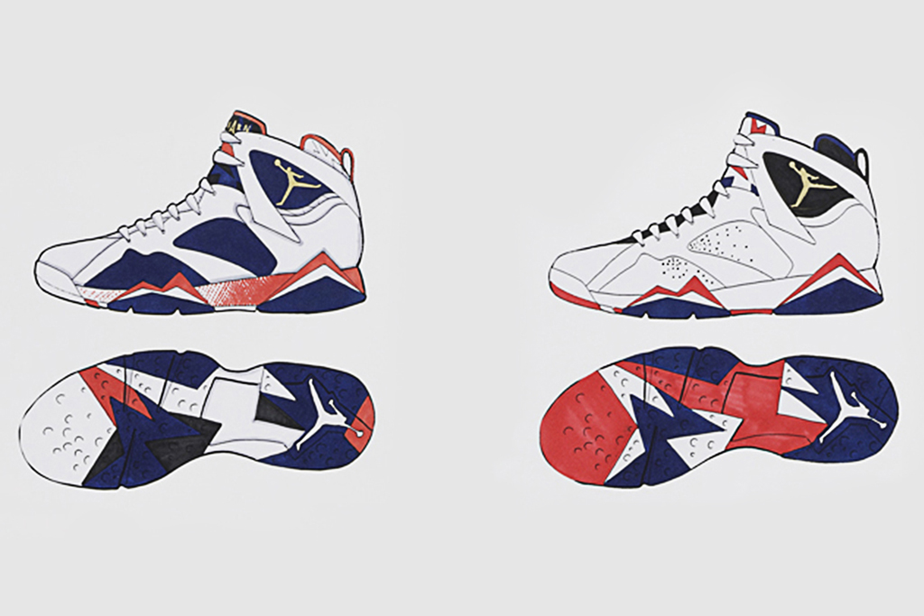 1024x683 Air Jordan Vii Footwear News - Jordan 7 Sketch