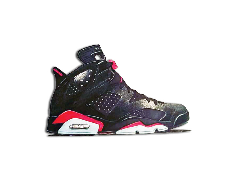 792x612 Cedric Guttmann - Jordan 7 Sketch