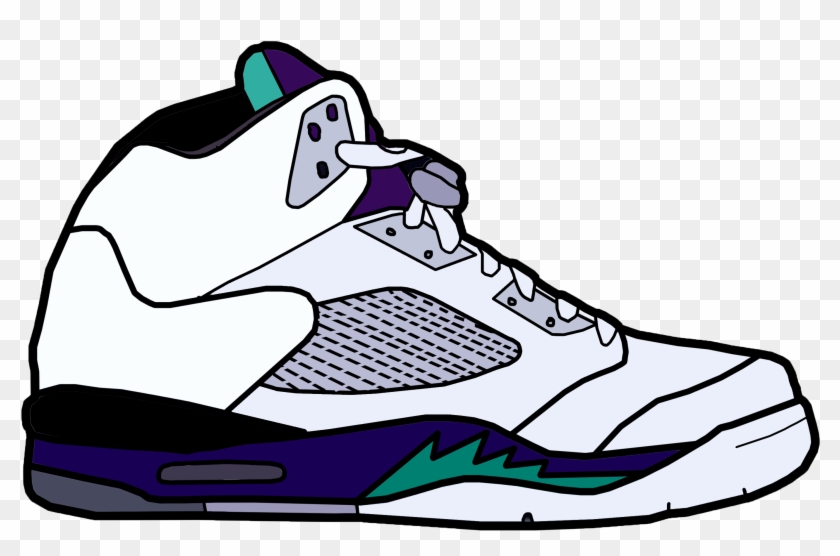 840x556 Grape Sketch - Jordan Logo Sketch