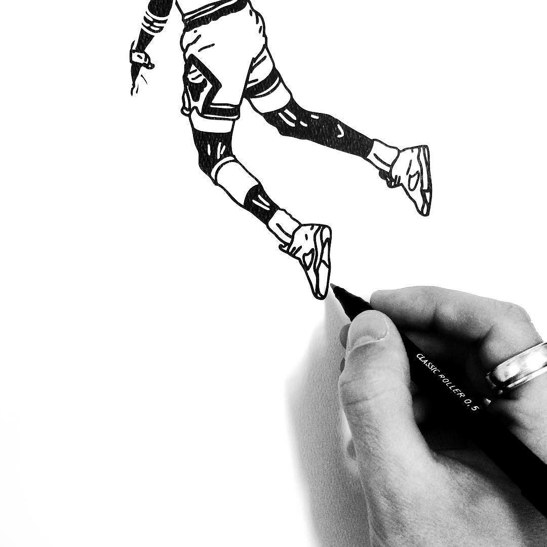 1080x1080 Jordan Logo Sketch - Jordan Logo Sketch