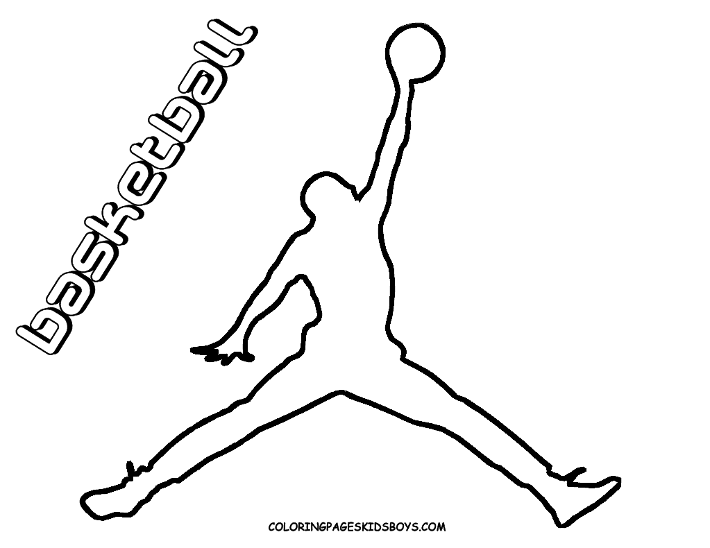 1023x790 Michael Jordan Logo Coloring Pages Sketch Coloring - Jordan Logo Sketch