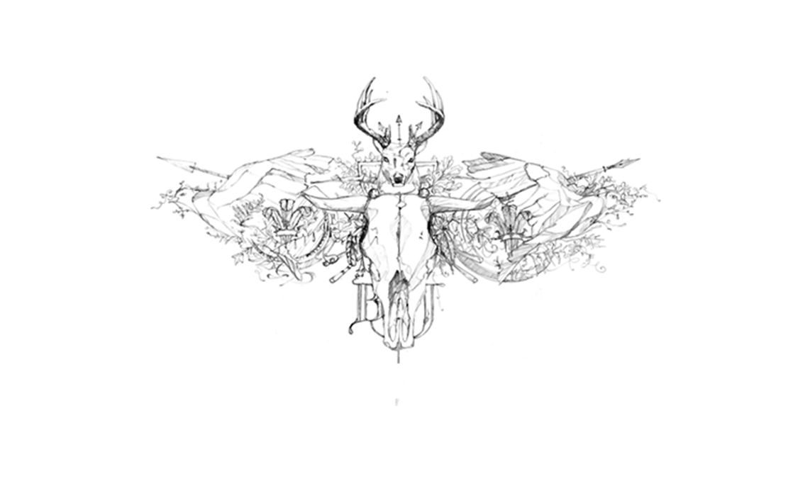 1111x696 Sketch Book B E Jordan - Jordan Logo Sketch