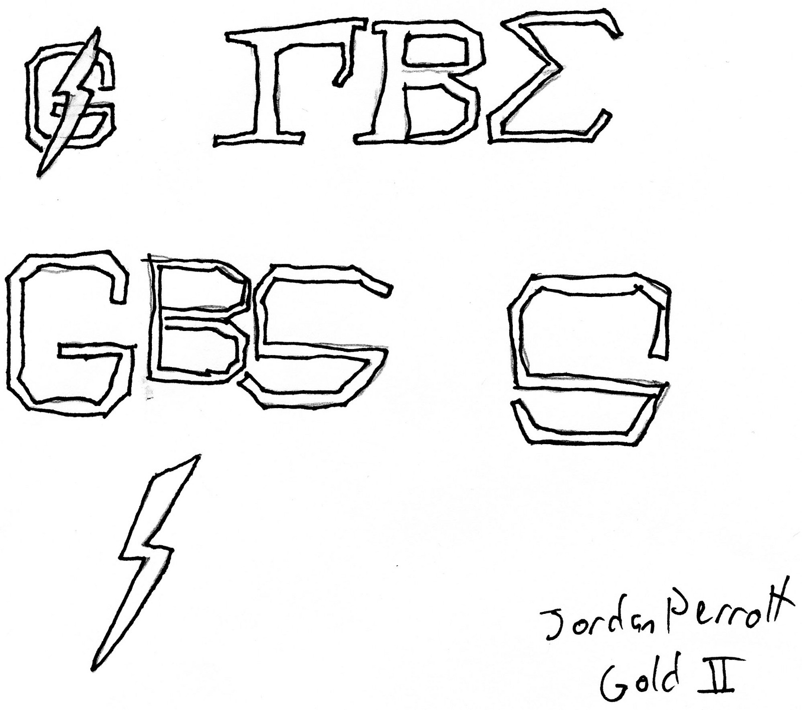 1600x1418 The New Glenbrook South Logo. Jordan Perrott Medium - Jordan Logo Sketch
