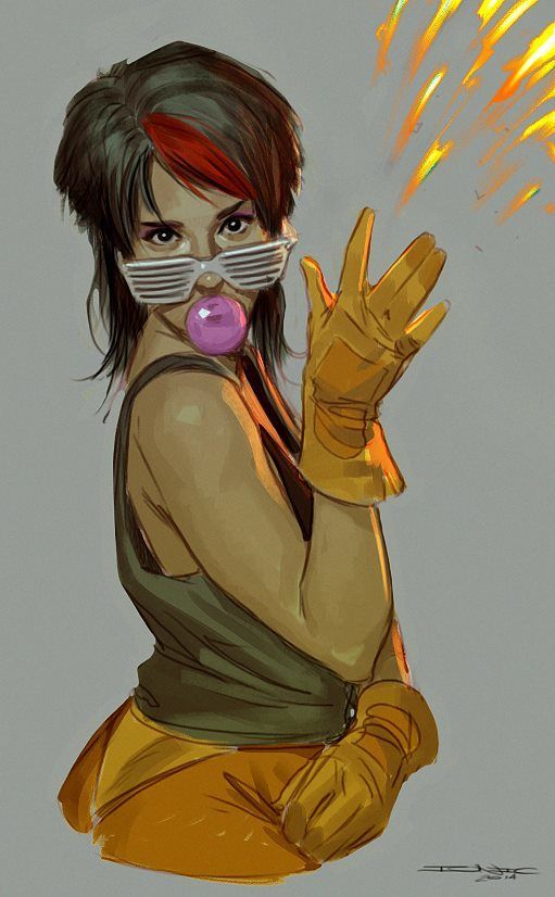 511x826 Jubilee Sketch By John Grello Comics Ii Sketches - Jubilee Sketch