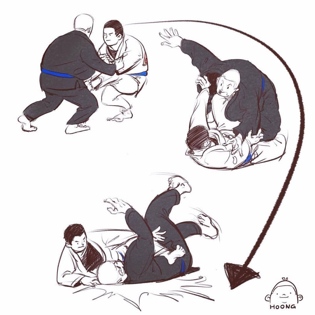 1080x1080 This Week Technique . . . . - Judo Sketch