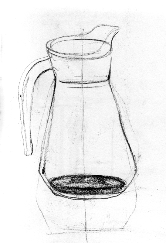 Jug Sketch at PaintingValley.com | Explore collection of Jug Sketch