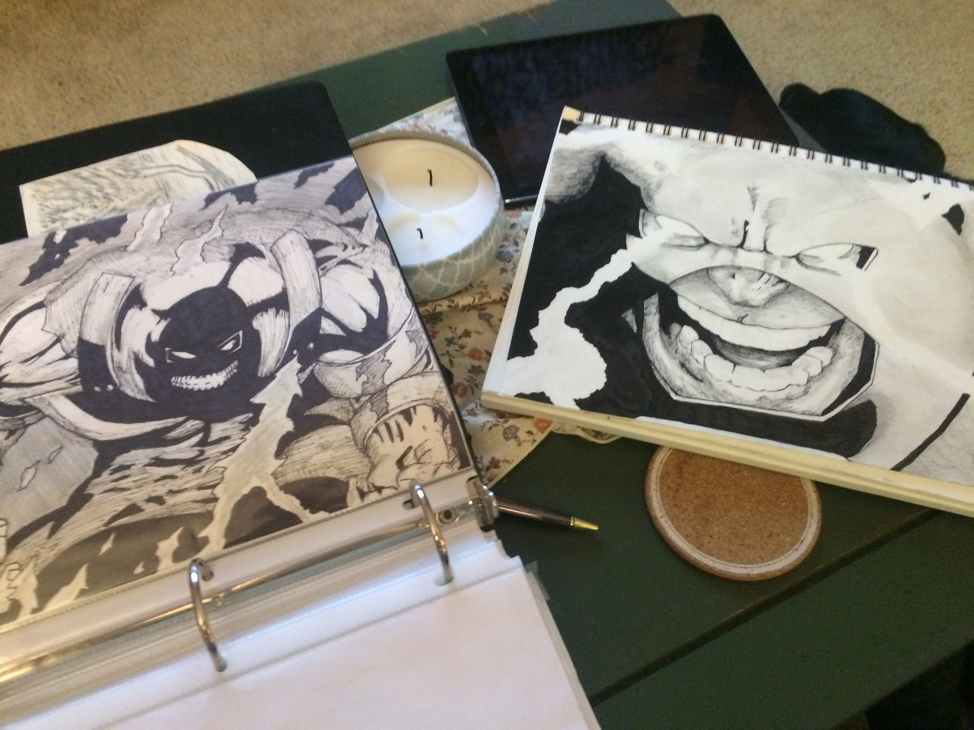 3264x2448 Juggernaut Drawing - Juggernaut Sketch