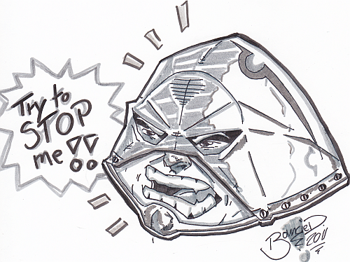 500x374 Juggernaut Warm Up Sketch By Bouncied - Juggernaut Sketch