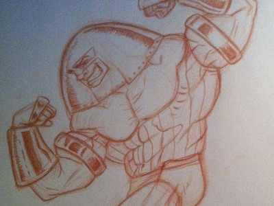 400x300 Juggernaut Sketch By James Haskins - Juggernaut Sketch