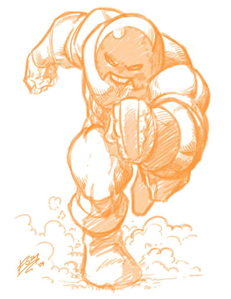 800x1035 The Kingdom Of Dude Juggernaut - Juggernaut Sketch