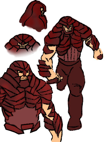 348x468 Movie Juggernaut Sketch By Needham Comics - Juggernaut Sketch
