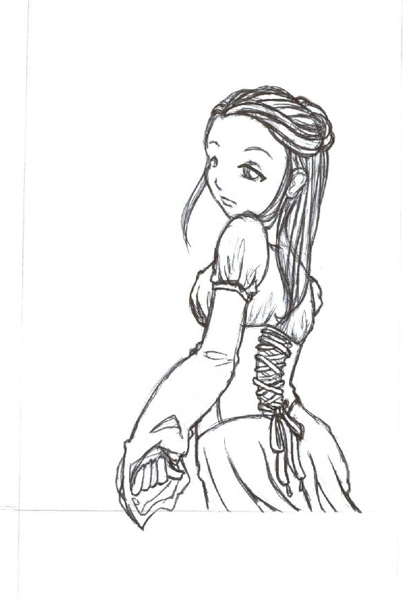 584x868 05sep Juliet Sketch By Chibigiggles - Juliet Sketch