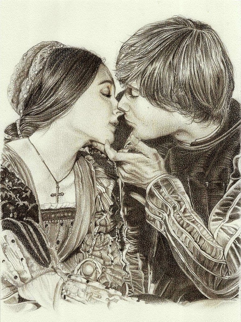 774x1031 Romeo Juliet High Quality Drawing Drawing Skill - Juliet Sketch
