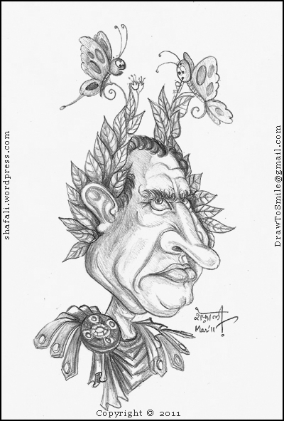 400x591 Caricaturecartoon Julius Caesar The Roman General And - Julius Caesar Sketch