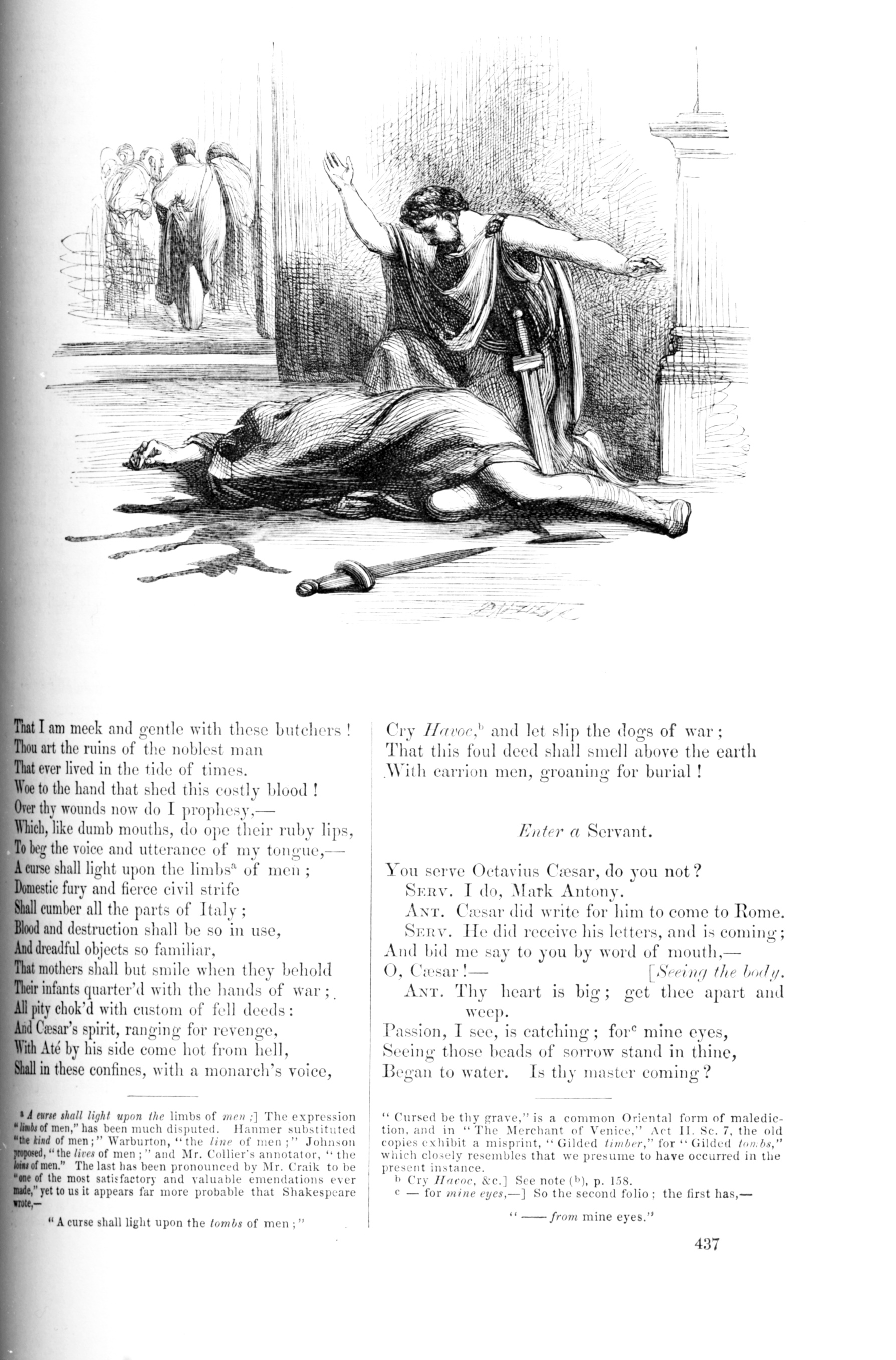 1788x2711 Julius Caesar Victorian Illustrated Shakespeare Archive - Julius Caesar Sketch