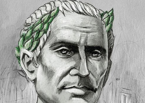 491x348 Julius Caesar Patriot Or Tyrant A. David Singh - Julius Caesar Sketch