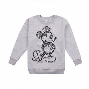 300x300 Girls Mickey Mouse Sketch Crew Top Sweat Jumper Official Licensed - Jumper Sketch