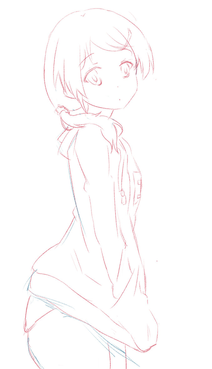 678x1178 Jumper Sketch By Zombie Xz - Jumper Sketch